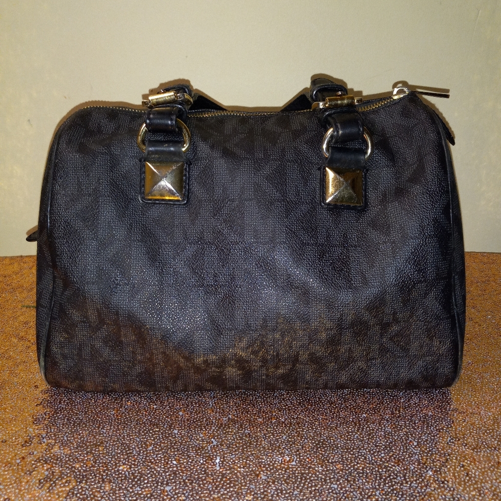 Black Leather Purse